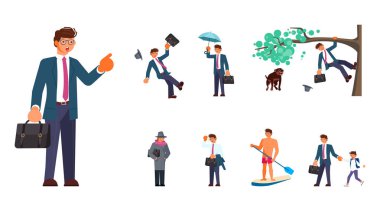 Erkek karakter kümesi