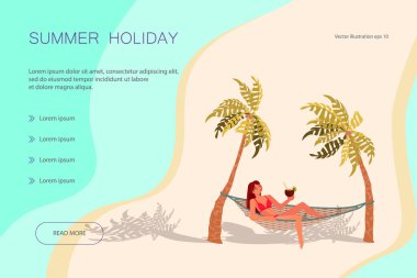 Düş sahne güzel plajı ile