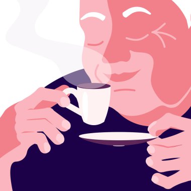 Kahveli Yaşlı Kadın