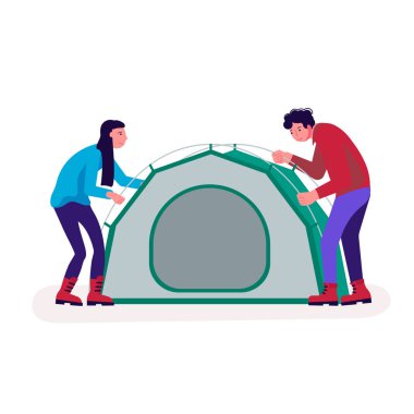 Yürüyüş yapan insanlar