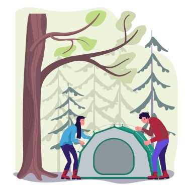 Yürüyüş yapan insanlar