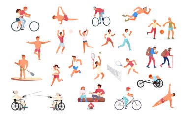 Büyük spor insanları.