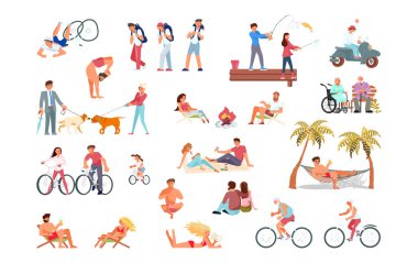 Büyük yaz aktiviteleri.