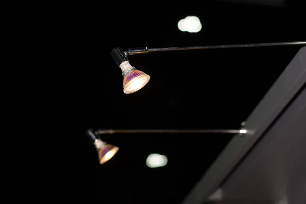 Siyah arka lamba dükkanında zemin .