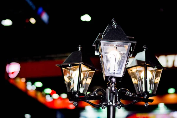 Siyah arka lamba dükkanında zemin .