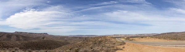 Baja California çölün Panoraması — Stok fotoğraf