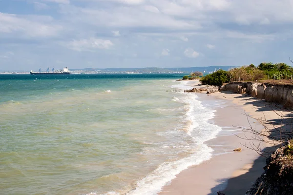 Playa y mar de Tierra Bomba — Foto de Stock