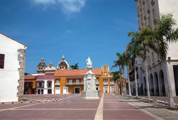 Plaza de Aduanas en Cartagena — Foto de Stock