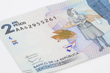 İki bin Kolombiyalı peso Bill