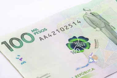 Yüz bin Kolombiyalı peso Bill