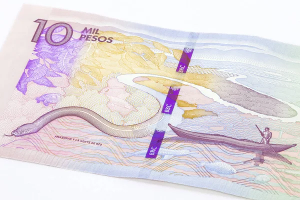Diez mil pesos colombianos Bill —  Fotos de Stock