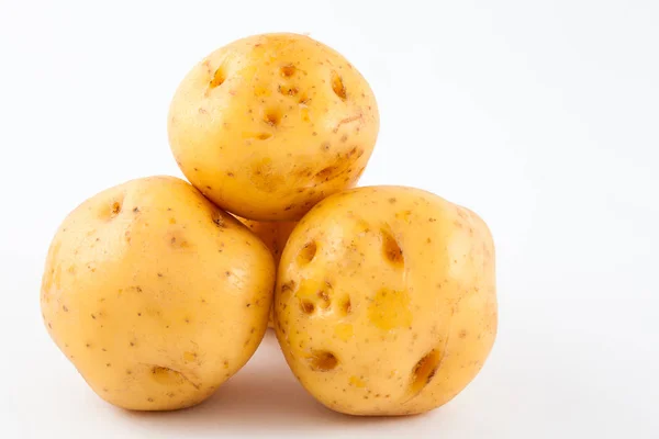 Yellow potato (Solanum phureja) — Stock Photo, Image