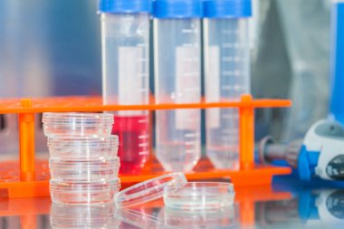 Laboratuvar malzemeleri konusunda bir güvenlik Laminer hava akış kabini