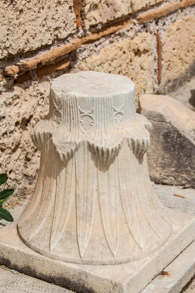 Szczegóły ruin starożytnej agory w Atenach — Zdjęcie stockowe