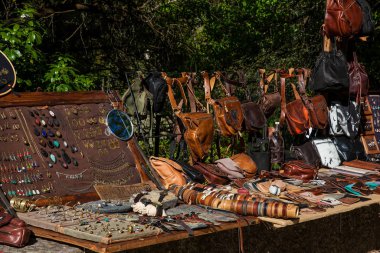 Sintra 'da deri el sanatları satışı