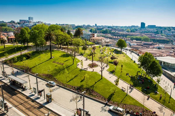 Vila Nova de Gaia 'daki Morro Bahçesi manzarası