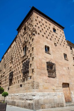 Tarihi Mermiler Evi 1517 'de İspanya' nın Salamanca kentinde inşa edildi.