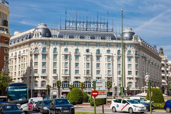 Madrid Spain May 2018 View Beautiful Corner Paseo Del Prado — 스톡 사진