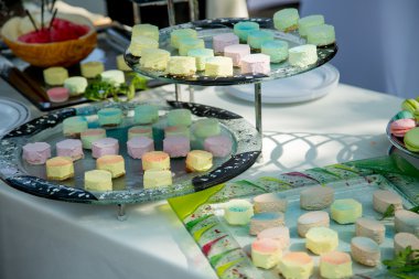 lezzetli taze tatlı lokum