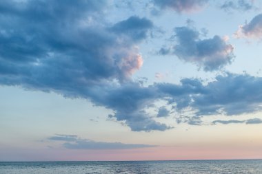 güneyde güzel gün batımı