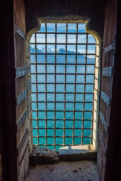 View from Chillon castle windows