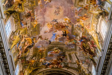 Sant Ignazio Kilisesi tavan boyalı