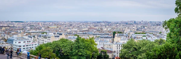 Panorama de París visto desde Montmartre — Foto de Stock