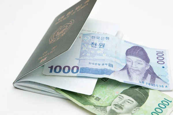 Kore para ve pasaport