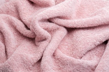Pembe havlu arka plan dokusu