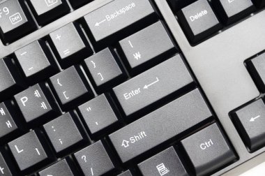 Bilgisayar klavye izole: anahtarını girin
