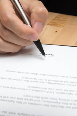 Sözleşme belgeleri: iş kavramı