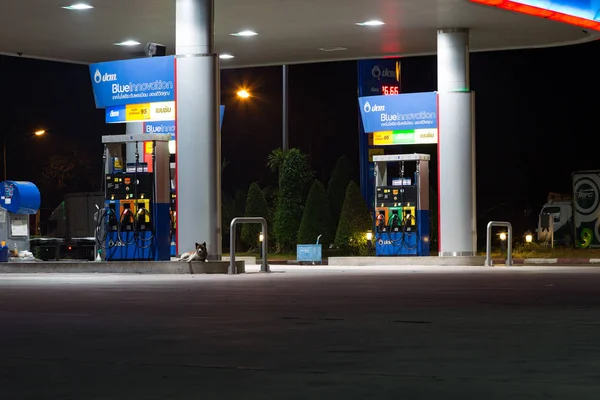 Tankstelle oder Tankstelle — Stockfoto