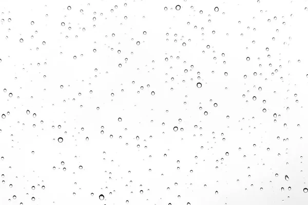 Camdaki yağmur damlaları