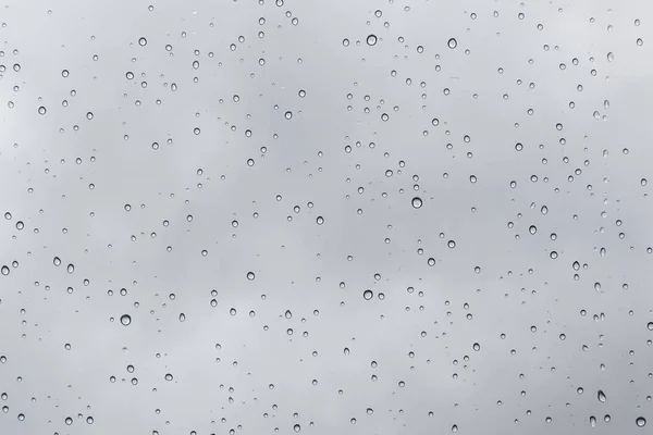 Raindrops on glass — Stock Photo, Image