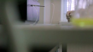 bir laboratuvar test tüpleri su örnekleri