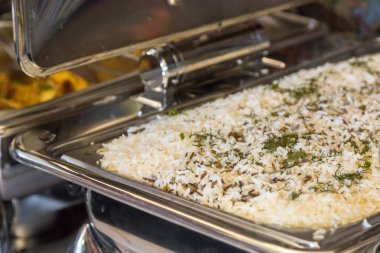 Reşo tabak ısıtıcıları pirinç Ziyafet tablo