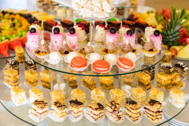 Tatlı tablo. Gıda catering.