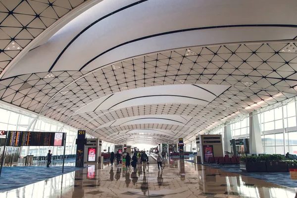 Çin. Hong Kong. 30 Aralık 2016 Hong Kong Havaalanı