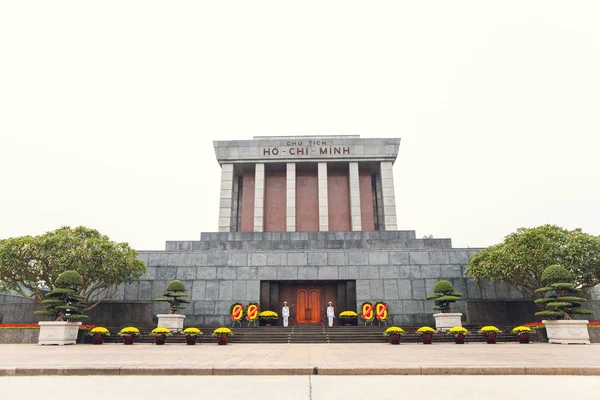 Ασία Βιετνάμ Ανόι Ιανουαρίου 2017 Μαυσωλείο Chi Minh — Φωτογραφία Αρχείου