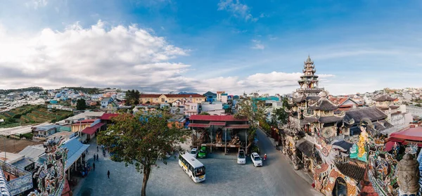 Dalat Vietname Janeiro 2017 Templo Budista Linh Phuoc Pagode — Fotografia de Stock