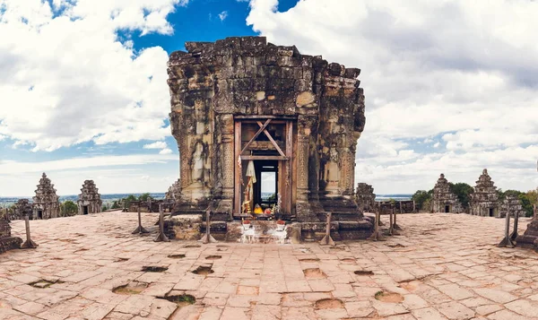 Hindu Temple Phnom Bakheng Panorama Cambodia Siem Reap — Stock Photo, Image