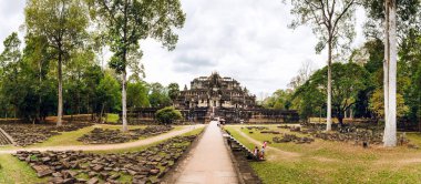 Siem Reap, Kamboçya 20 Ocak 2017. Panoramik Görünüm Bapuon Tapınağı
