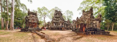 Siem Reap, Kamboçya 20 Ocak 2017. Küçük Hindu Tapınağı Thomanion