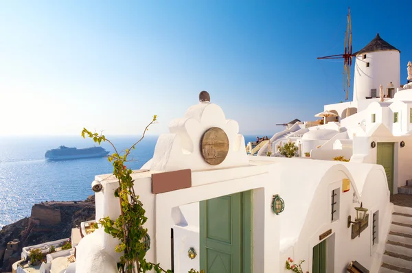 View on Santorini island, Cyclades, Greece — Stock Photo, Image