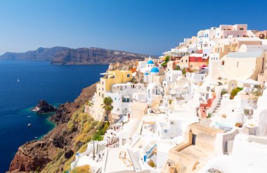 Oia Köyü Santorini Adası, Kiklad Adaları, Yunanistan