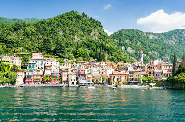 Beautiful lake Como in Lombardy