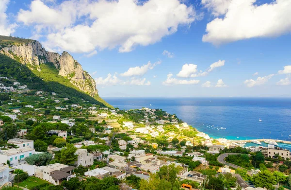 Capri Adası, Campania, İtalya üzerinde göster — Stok fotoğraf