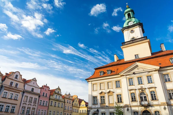 Hermosa arquitectura en Jelenia Gora, Polonia — Foto de Stock