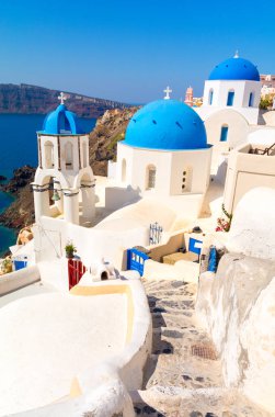 Oia Köyü Santorini Adası, Kiklad Adaları, Yunanistan