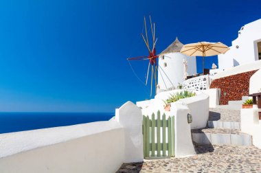 Oia Köyü Santorini Adası, Kiklad Adaları, Yunanistan